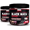 Force Factor Black Maca Gummies, 2-Pack, Black Maca Root to Enhance Male Vitality, Increase Energy & Strength, with BioPerine for Superior Absorption, Delicious Passion Berry Flavor, 120 Gummies