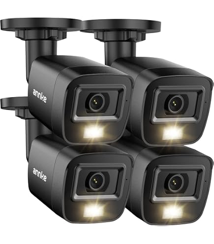 Amazon.com : ANNKE 4 Packs 1080P 1920TVL TVI Add-on Home Security