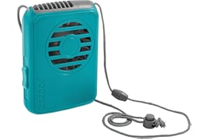O2COOL Battery Powered Personal Fan With Lanyard, Cools Face and Neck