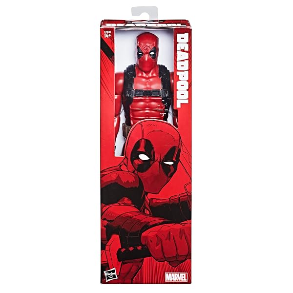MARVEL DEADPOOL 12-INCH ACTION FIGURE WITH ACCESSORY, SUPER HERO TOYS FOR FANS AGES 14 AND UP