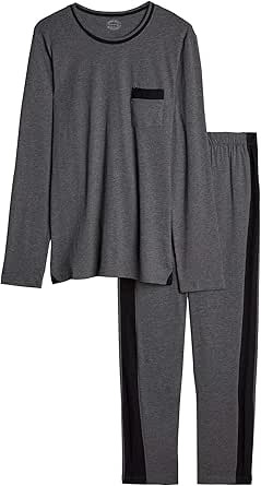 Intimissimi Mens Basic Supima Cotton Pajama Pant Set at Amazon Menâs Clothing store
