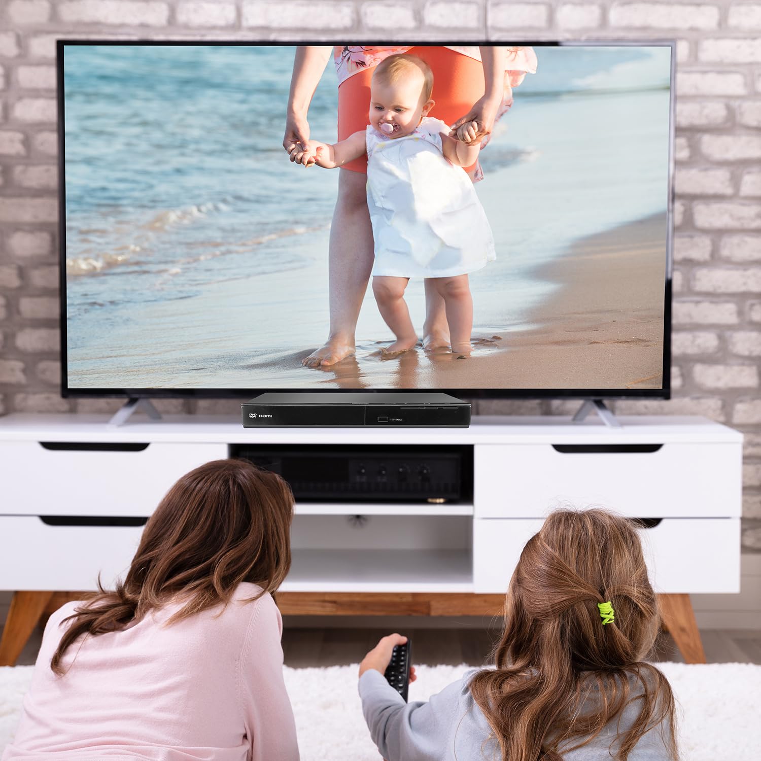 Panasonic DVD Player DVD-S700 + Remote Control + High Speed 6 Foot 4K HDMI Cable + Ultra USB Flash Drive 64GB and Quality Photo Microfiber Cloth
