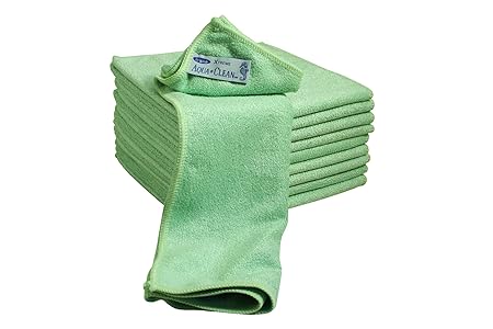 AQUA CLEAN Microfaser X-Treme Tücher 10er Set (grün)