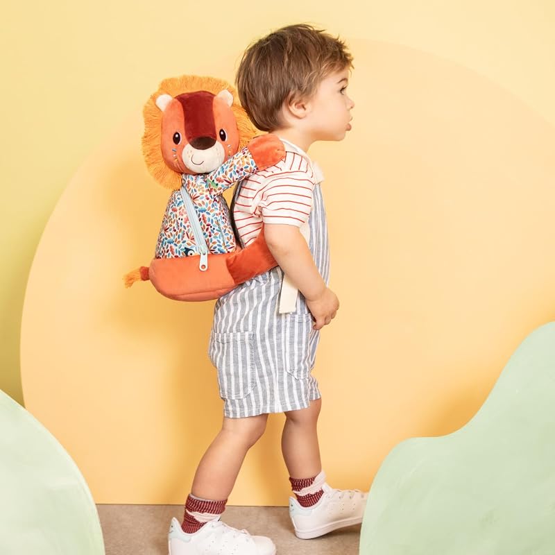 , Jack el León, Mochila Infantil Suave, Desde 10 meses — foto 3 de 6