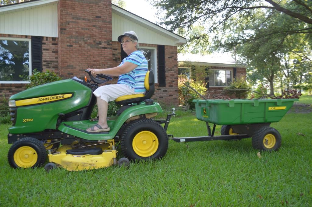 Lawn Mower Hitch Garden Tractor Lawnmower Trailer Rear Riding Pin eBay