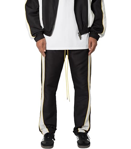 Amazon.com: mnml Men's Baggy Velour Track Pants - Black, XS