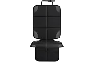 GENERIC Car seat Protector 2 mesh Pocket Waterproof car seat Covers, Universal Size, Baby, pet, Children's car seat Protector, Anti Slip Bottom (1 Piece)