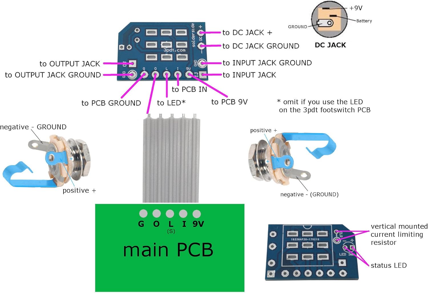 3pdt Wiring Schematic Board - Wiring Diagram Networks