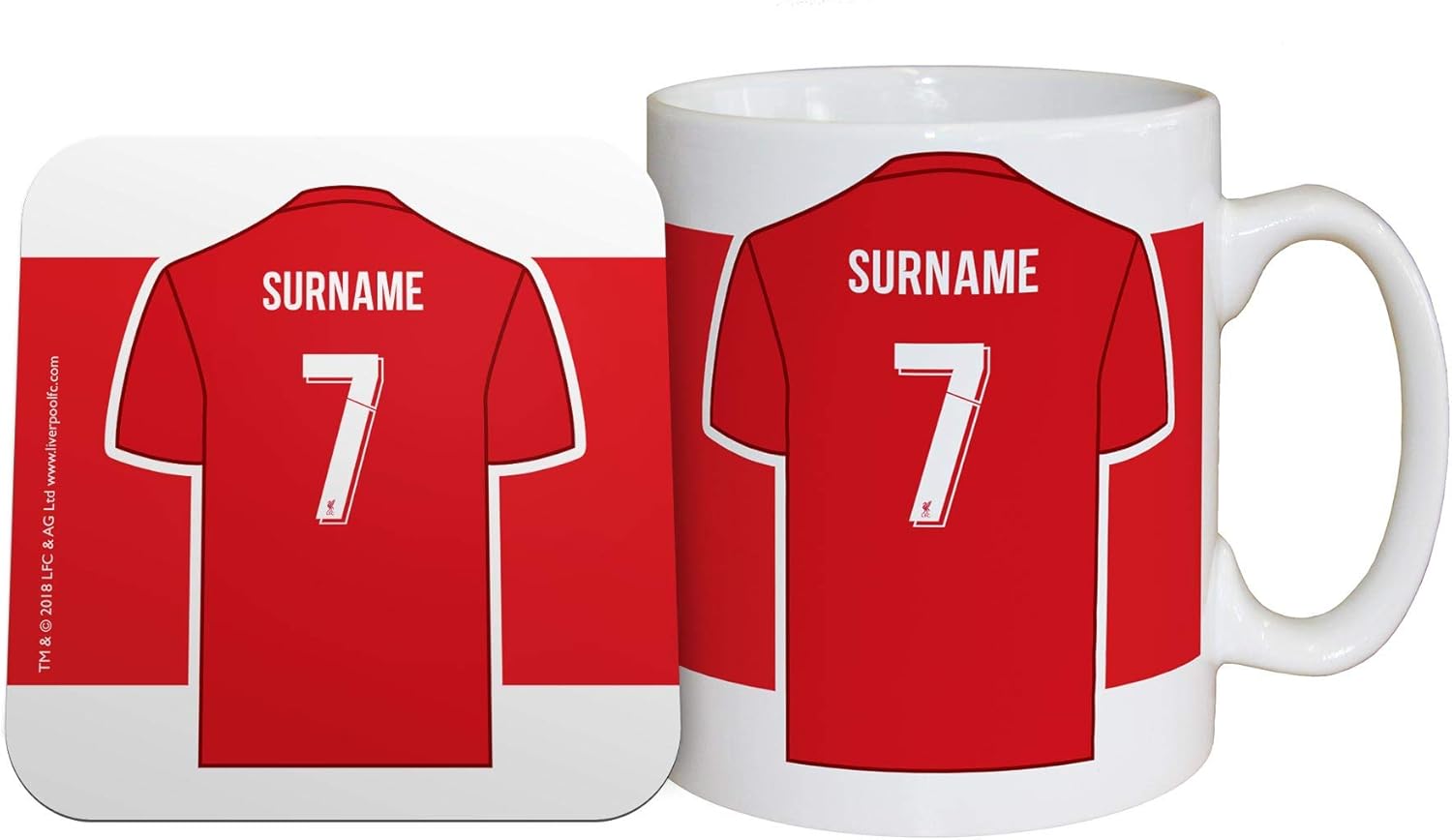 lfc personalised shirt