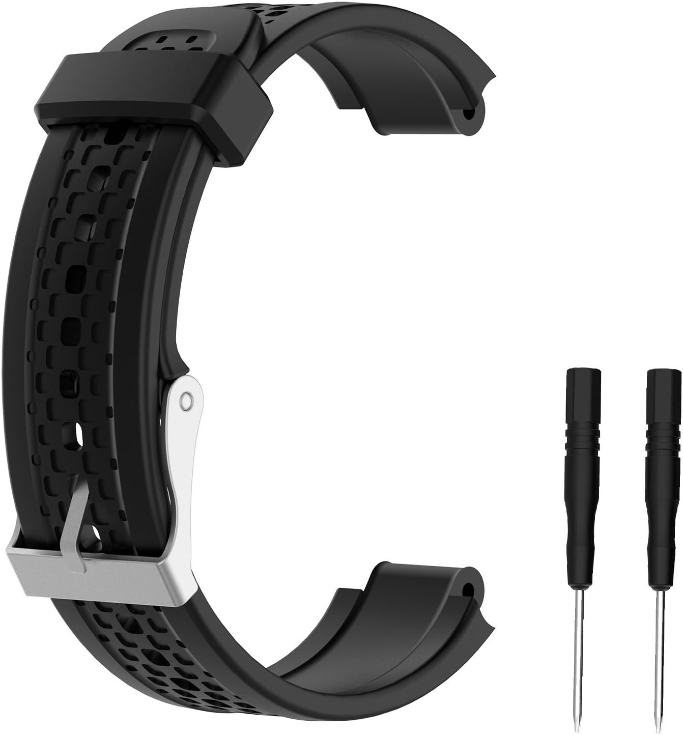 WEINISITE Replacement Silicone Watch Band for Garmin Forerunner 25 Smart Watch
