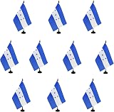 AZ FLAG Set of 10 Honduras Table Flags 5 x 8 inches 21 x 14 cm