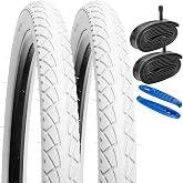2-PCS 26" Road Bike Tires 26x2.10/54-559 Compatible with City, Road, Kids Bikes Bicycle Tires