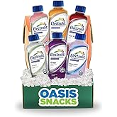 Oasis Snacks Electrolit Premium Hydration Electrolyte Beverage, Multi Flavor Variety, 21 Fl Oz (6 Flavor Variety, Pack of 6)
