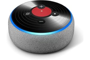 IT'S A SKIN Vinyl Record - Vinyl Decal Skin Compatible with Amazon Echo Dot 3rd Generation Alexa - Decorations for Your Smart Home Speakers, Great Accessories Gift for mom, dad, Birthday, Kids