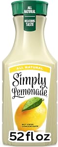 Simply Lemonade All Natural, 52 Fl Oz Bottle