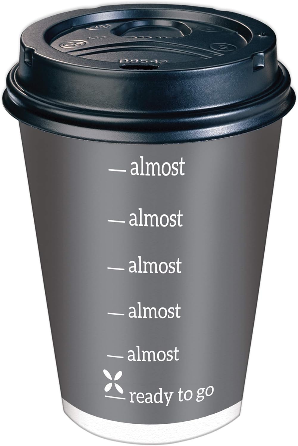 Dixie to Go Disposable Hot Beverage Paper Coffee Cups with Lids, 12 Oz, 156 Count, Assorted Designs, Gold (23710): Health & Personal Care