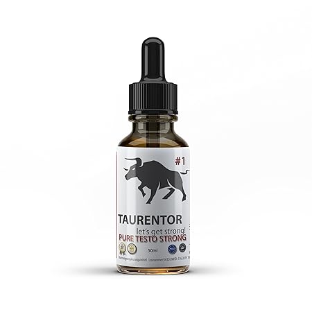 Testosteron Booster Potenzmittel Muskelaufbau Gym: PURE TESTO Drops Strong Special Serum Sprühflasche mit 20 Wirkstoffen