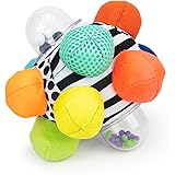 Sassy Developmental Bumpy Ball | Easy to Grasp Bumps Help Develop Motor Skills | for Ages 6 Months and Up | Colors May Vary