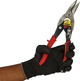 Stanley Left Aviation Snip 2-14-562 Forged Steel Serated Cutting Edges view 4