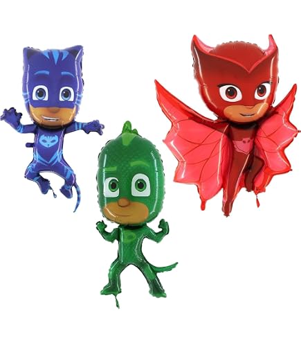 PJ Masks Gekko Birthday Balloon Bouquet