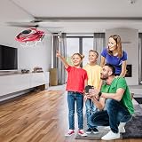 VATOS RC Helicopter 2.4G with LED One Key Take Off Indoor Flying USB Charging view 4