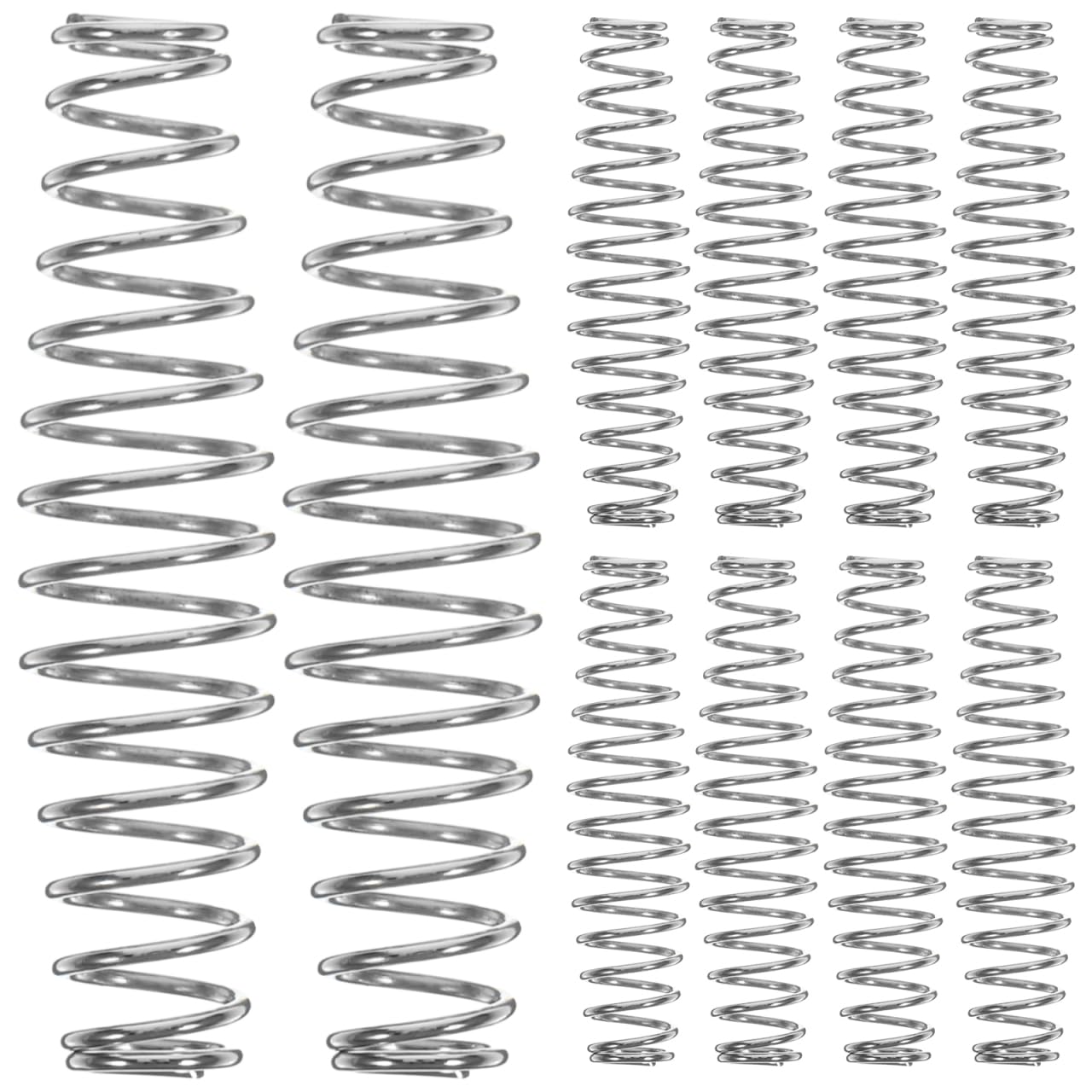 FOYTOKI Pruner Shear Spring Replacement 1.77 Inch Stainless Steel Trimming Spring Part for Garden Clippers Hand Pruners Easy Installation