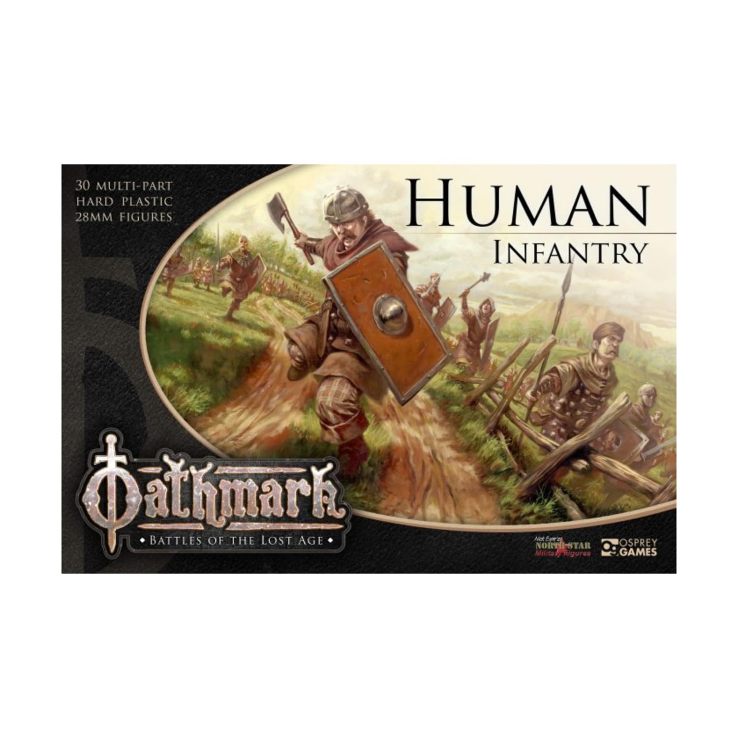 North Star 28mm Oathmark Human Infantry # OAKP401
