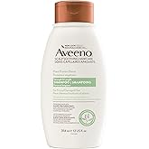 Aveeno Plant Protein Blend Shampoo for Strong Healthy-Looking Hair, 12 fl oz
