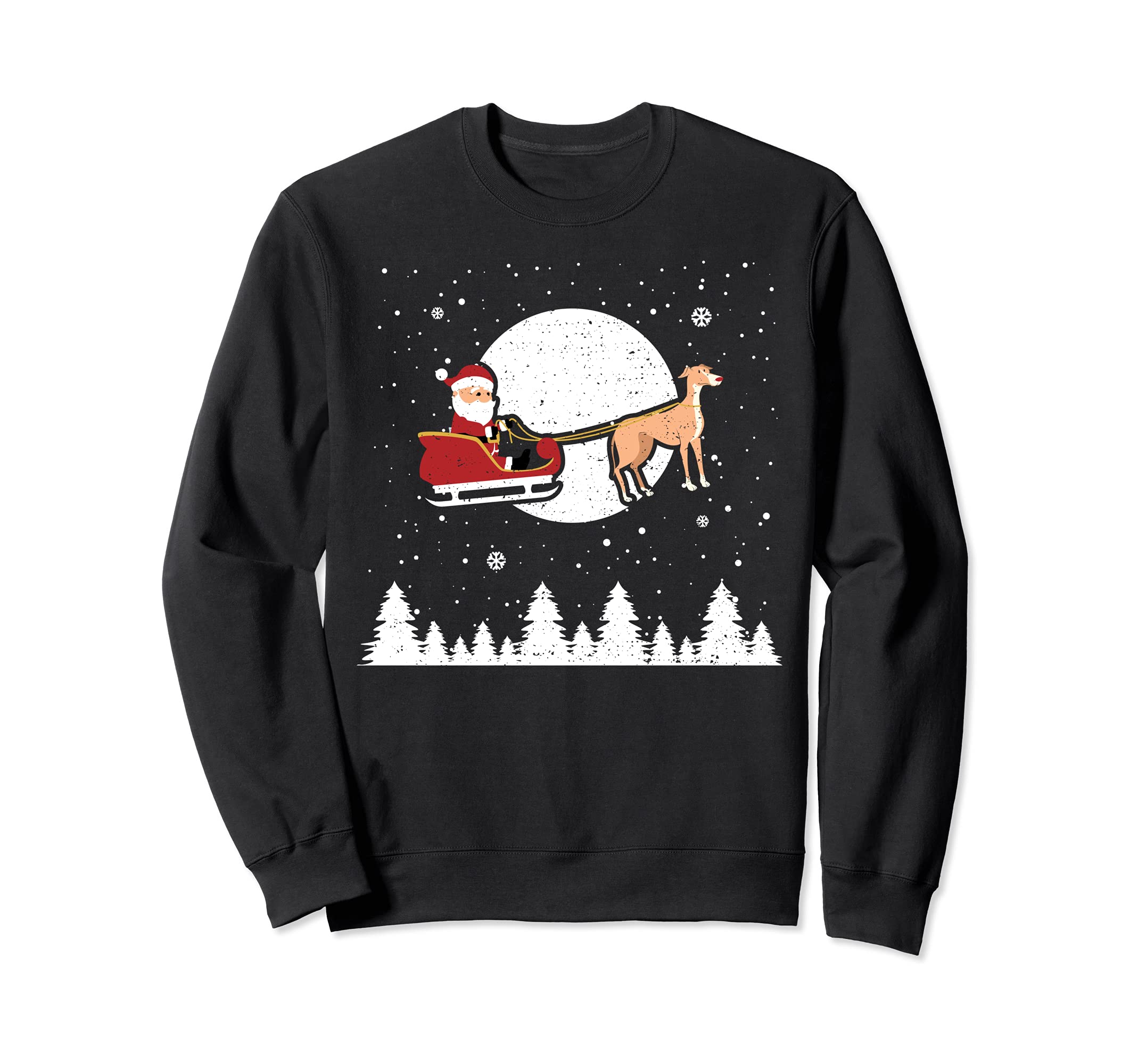 Christmas: Greyhound Reindeer - Dogs Sayings Sweatshirt