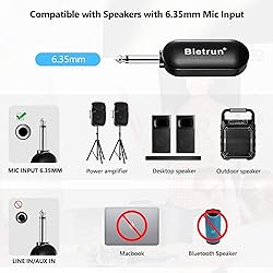 Bietrun Wireless Microphone Headset with