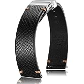 Getalia Italian Leather Watch Band | Tuscany Vegetable-Tanned Full Grain Calfskin Palm Grain Strap, Quick Release Watch Band with Folding Clasp, 18mm 19mm 20mm 21mm 22mm, Soft Strap for Men Women