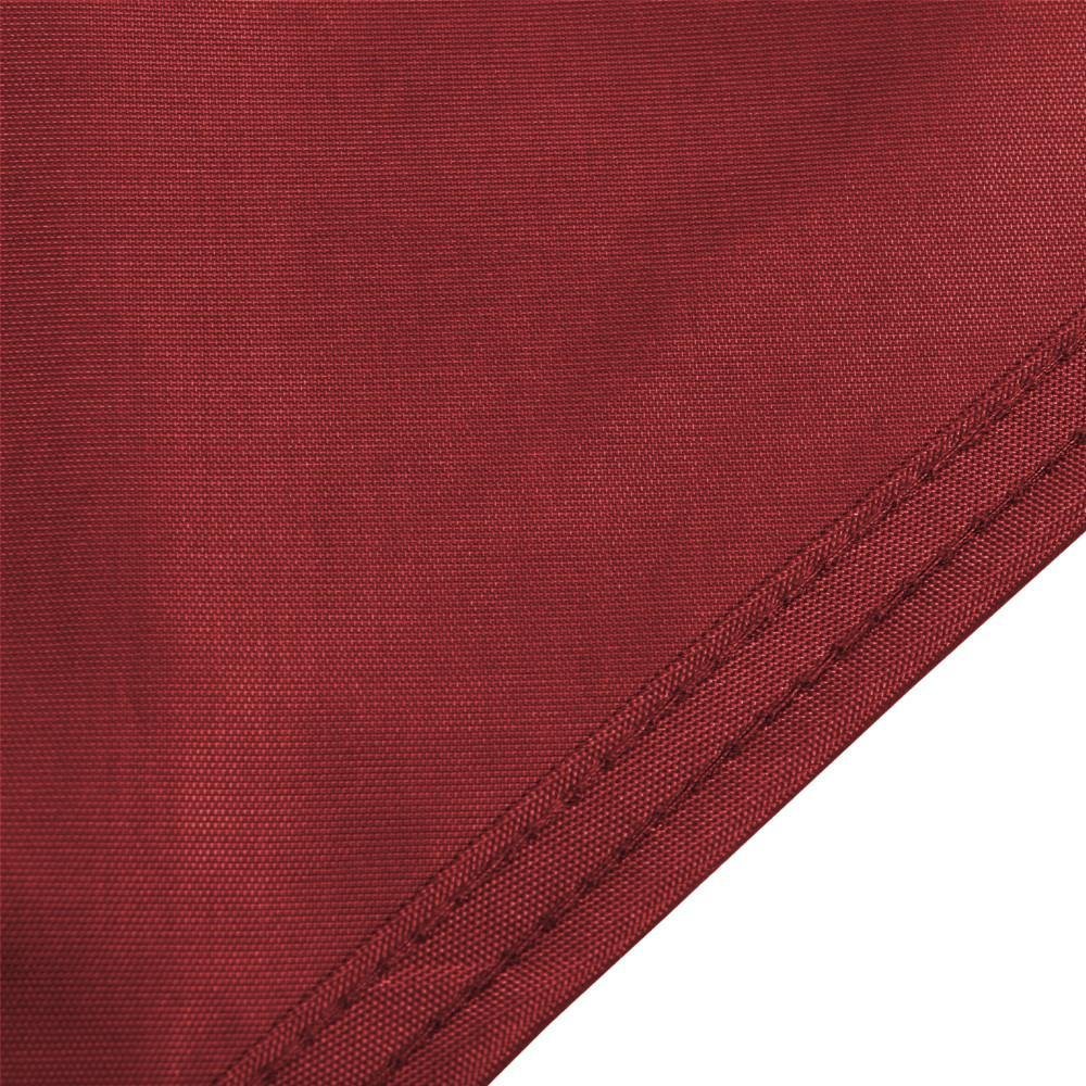 Popamazing 3x3m Garden Gazebo Top Cover Roof Replacement Sun Proof Tent Canopy Pavilion Roof Wine Red