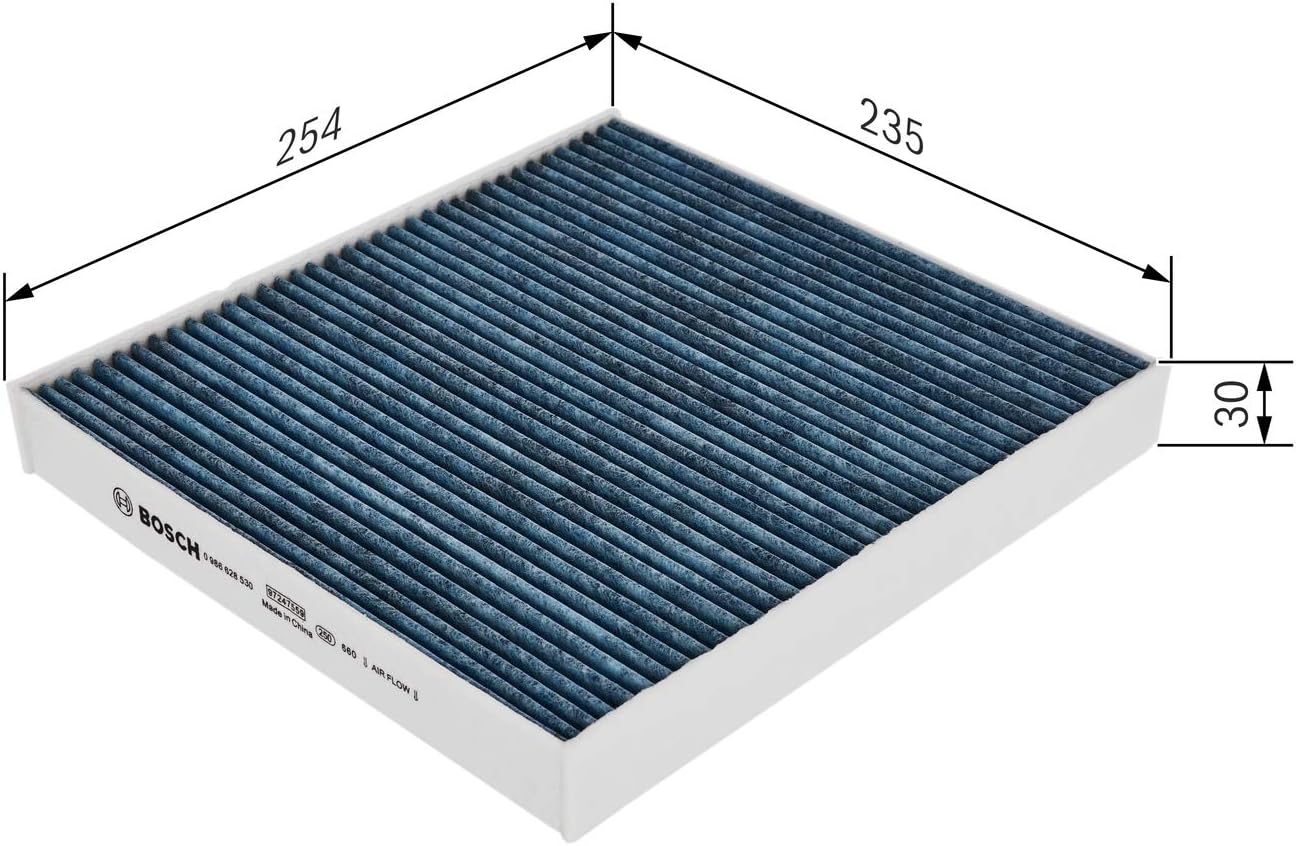 Bosch A8529 - Cabin Filter Filter+, 29.8 x 20.2 x 9.6 cm - Image 3