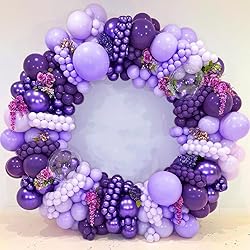 Dark Purple Balloons 12 inch, Purple Latex Balloons