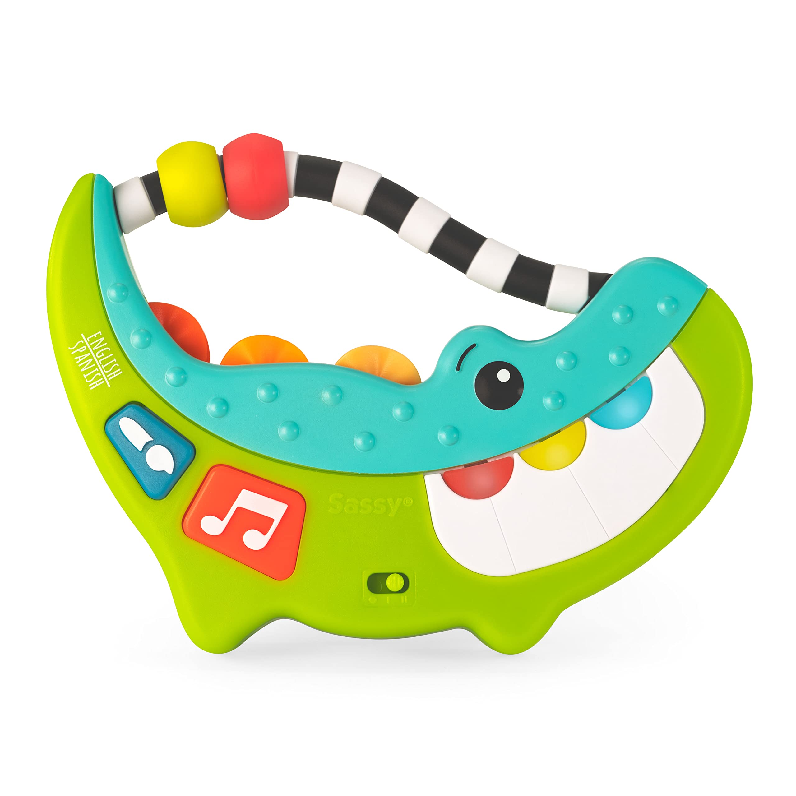 Sassy Rock-A-Dile Musical Toy - 6m+