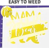 Lya Vinyl Permanent Vinyl 12x4ft Yellow for Cricut Silhouette Glossy Self view 2