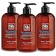 Soapbox Liquid Hand Soap, Sea Minerals & Blue Iris - Hand Soap for Bathroom and Kitchen, 12oz Pump Bottles (Pack of 3)