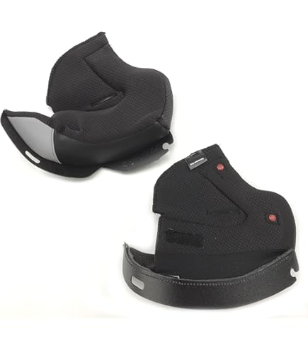 Shark Evo ES Cheek Pads Black | Motardinn