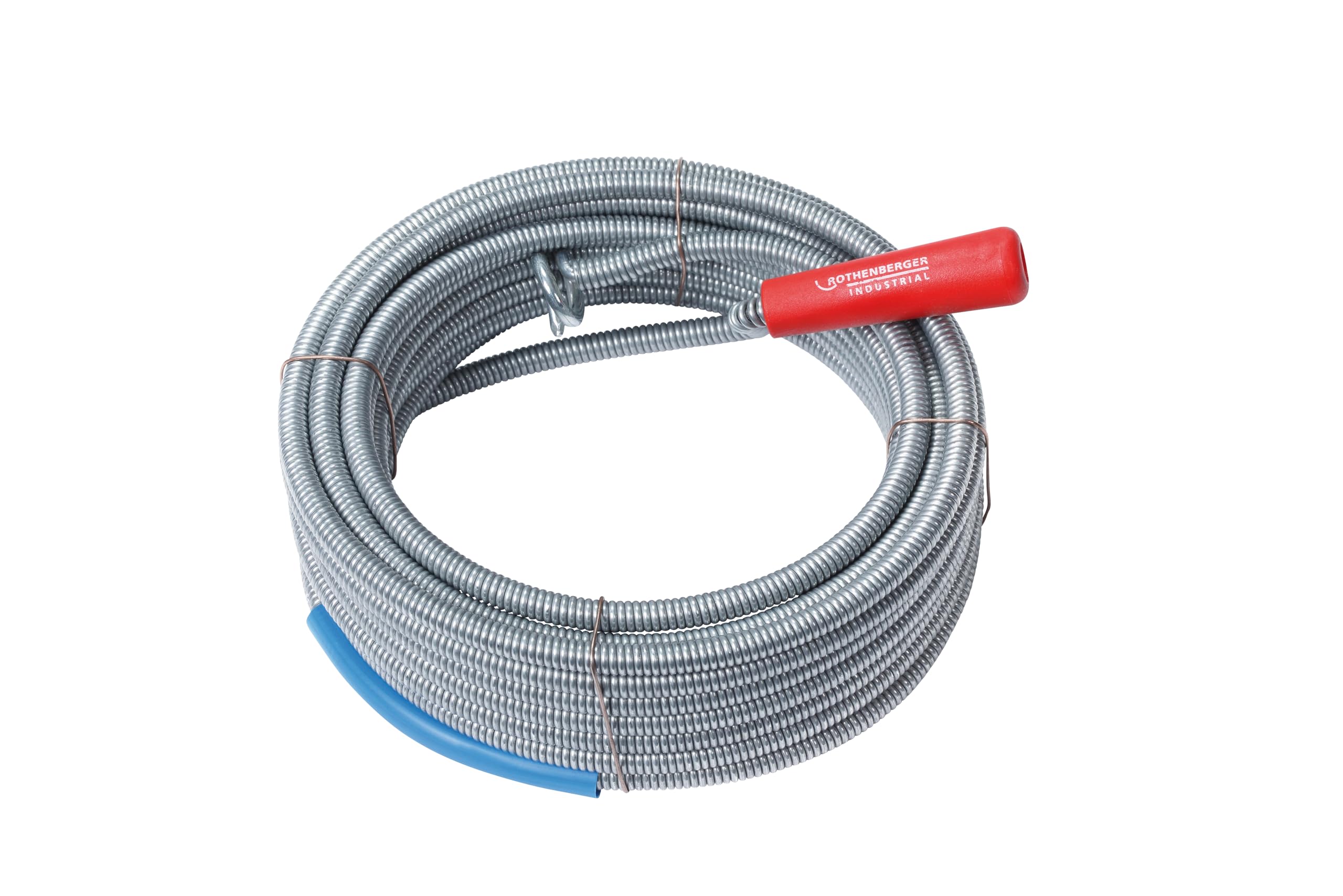 Spiral Drain Unblocker with Long Hanging Head 10 m, Grey