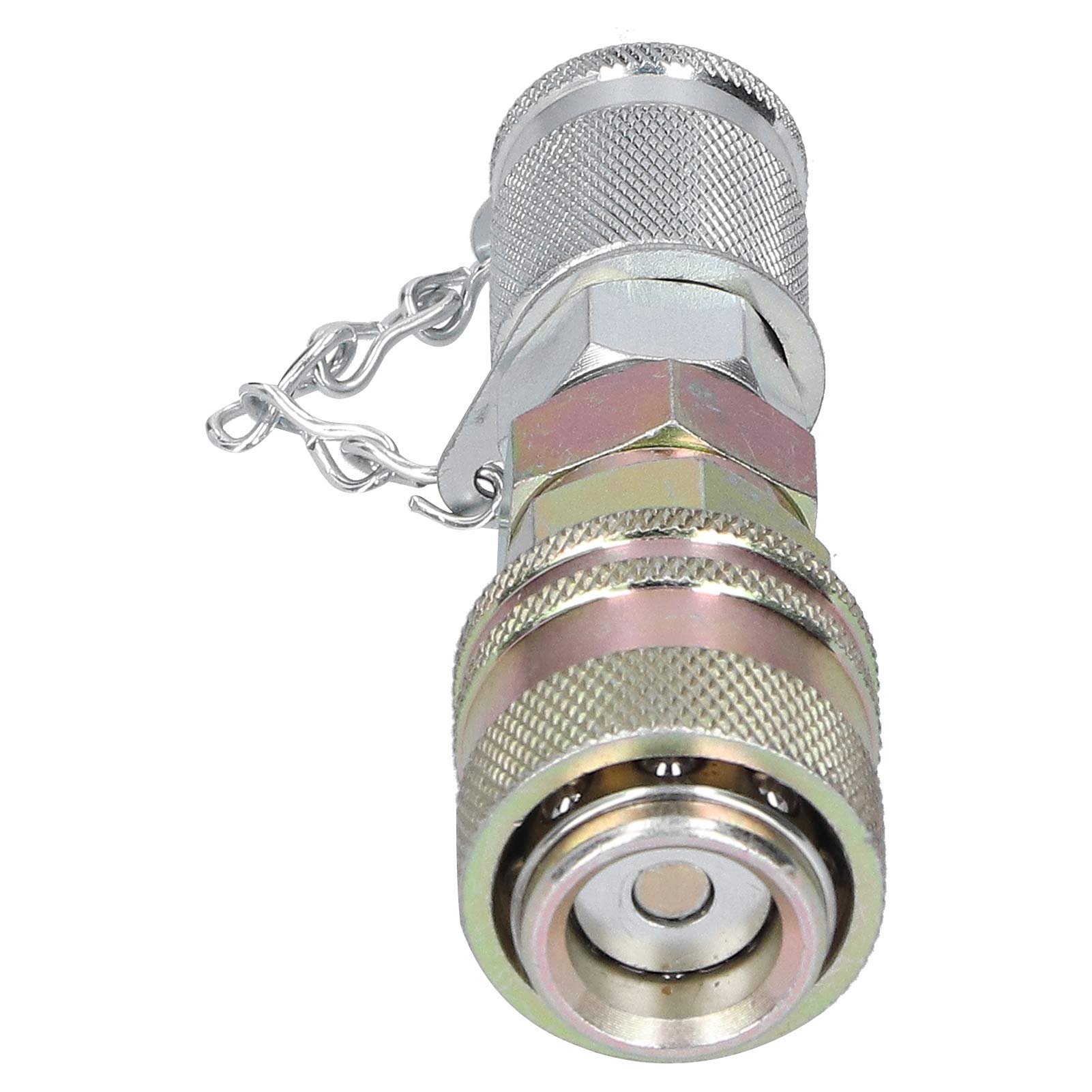 Quick Coupling Connector Hydraulic Adapter, Hydraulic Test Adapter Reliable for Pressure Measuring Factory Home Industry G1/8