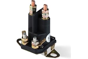 Canamax 【Upgraded 2026】 4-Pole 146154 145673 Starter Solenoid - Compatible with Craftsman LT1000 Poulan Husqvarna Lawn Mower 