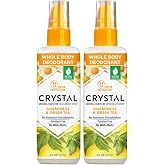 Crystal Mineral Deodorant Spray, 8 oz., 2 Pack, Chamomile + Green Tea