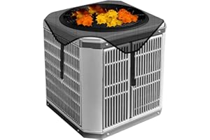 BOTYBOTY Central Air Conditioner Covers for Outside Units 36'' x 36'', AC Mesh Covers for Outside Unit, AC Unit Cover Outdoor Air Conditioner Condenser Hvac Heat Pump Cover Breathable Top Universal Defender