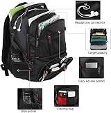 MATEIN 50L Travel Laptop Backpack 17.3 Inch USB Charging TSA Anti Theft Water view 3