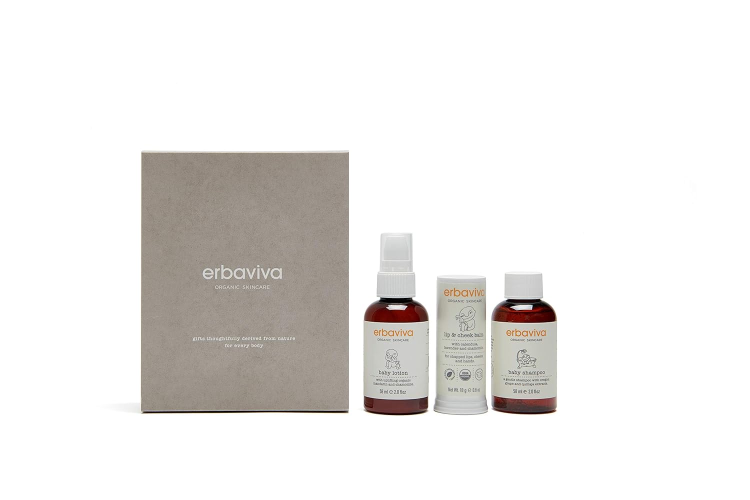 organic lotion gift set