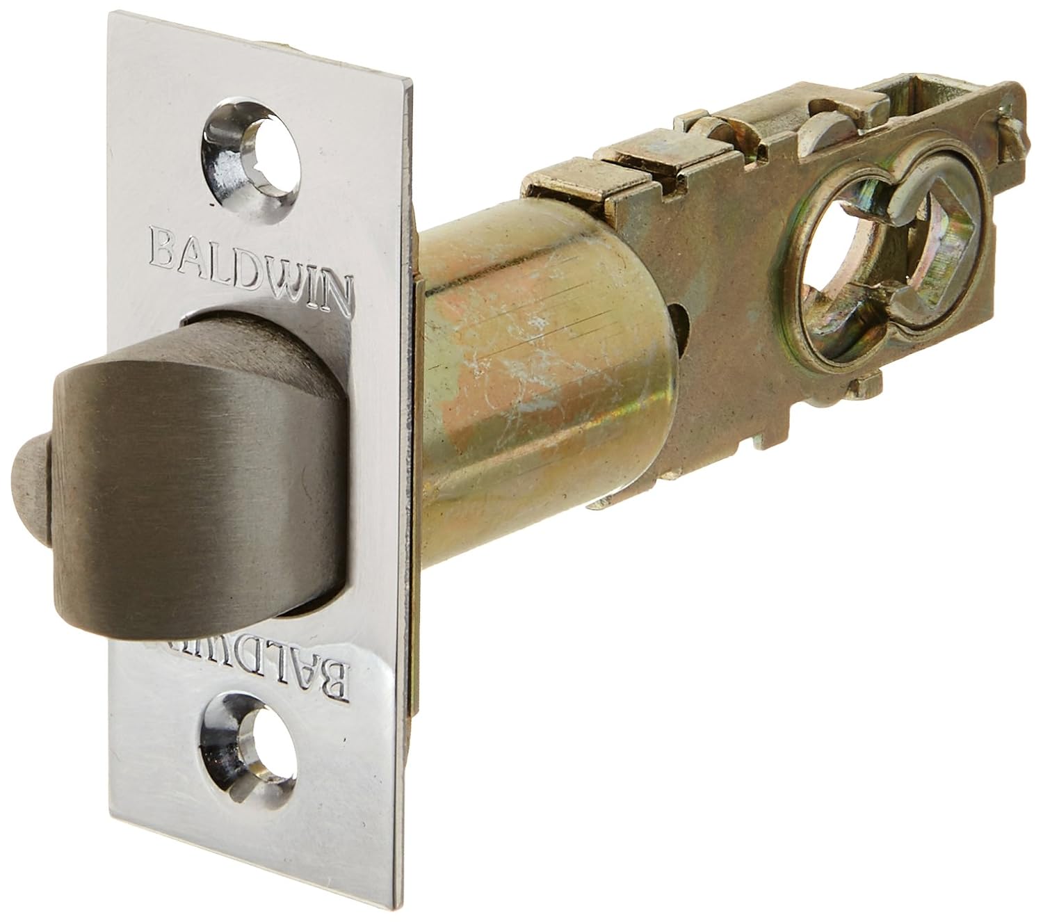 Baldwin 5210 Universal Backset Deadlocking Latchbolt for Keyed Entry