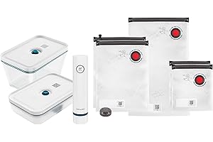 ZWILLING Fresh & Save Vacuum Starter Set, Glass, L, 8-pcs, La Mer