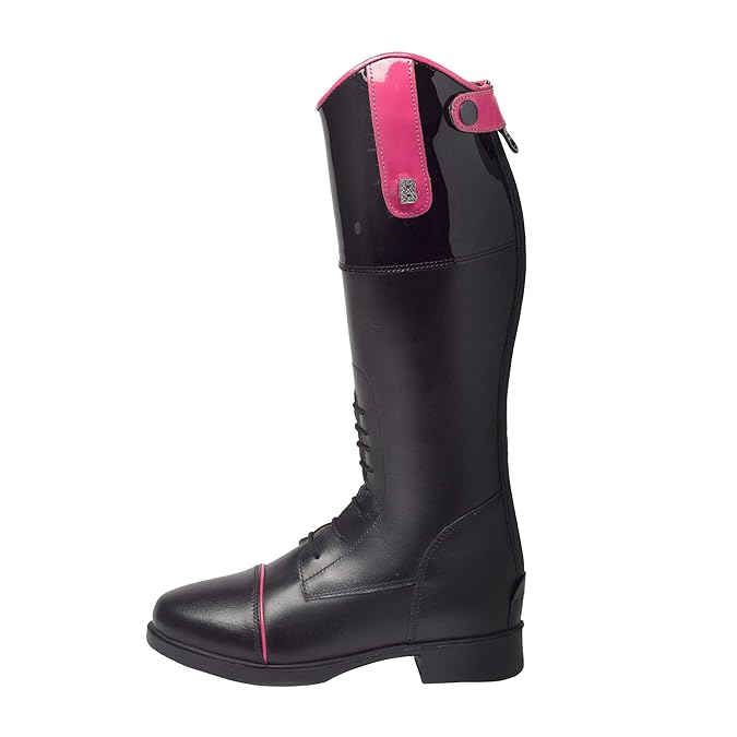 Brogini Children/Kids Ginny Riding Boots (6.5 UK) (Black/Pink) Amazon.co.uk Shoes & Bags