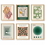dazongweihan Green Matisse Prints Wall Art, Flower