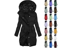 Manteau d'hiver épais doublé en polaire pour femme, manteau long imperméable à capuche, parka légère et chaude